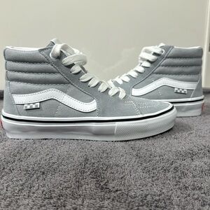 Vans Sk8-Hi Shoes Light Grey/White